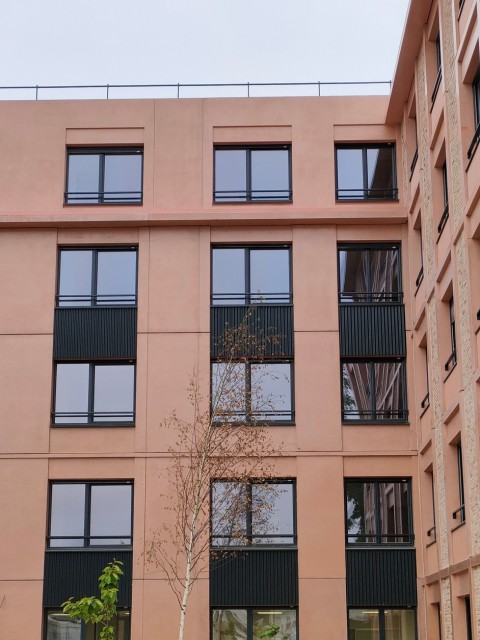 Panneaux simple peau - Béton ocre rose